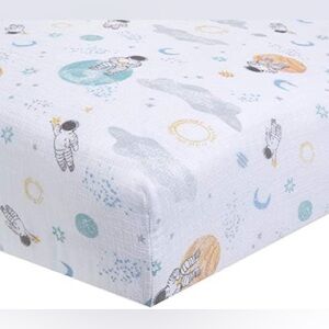 Aden & Anais Space Explorers Muslin Crib Sheet
